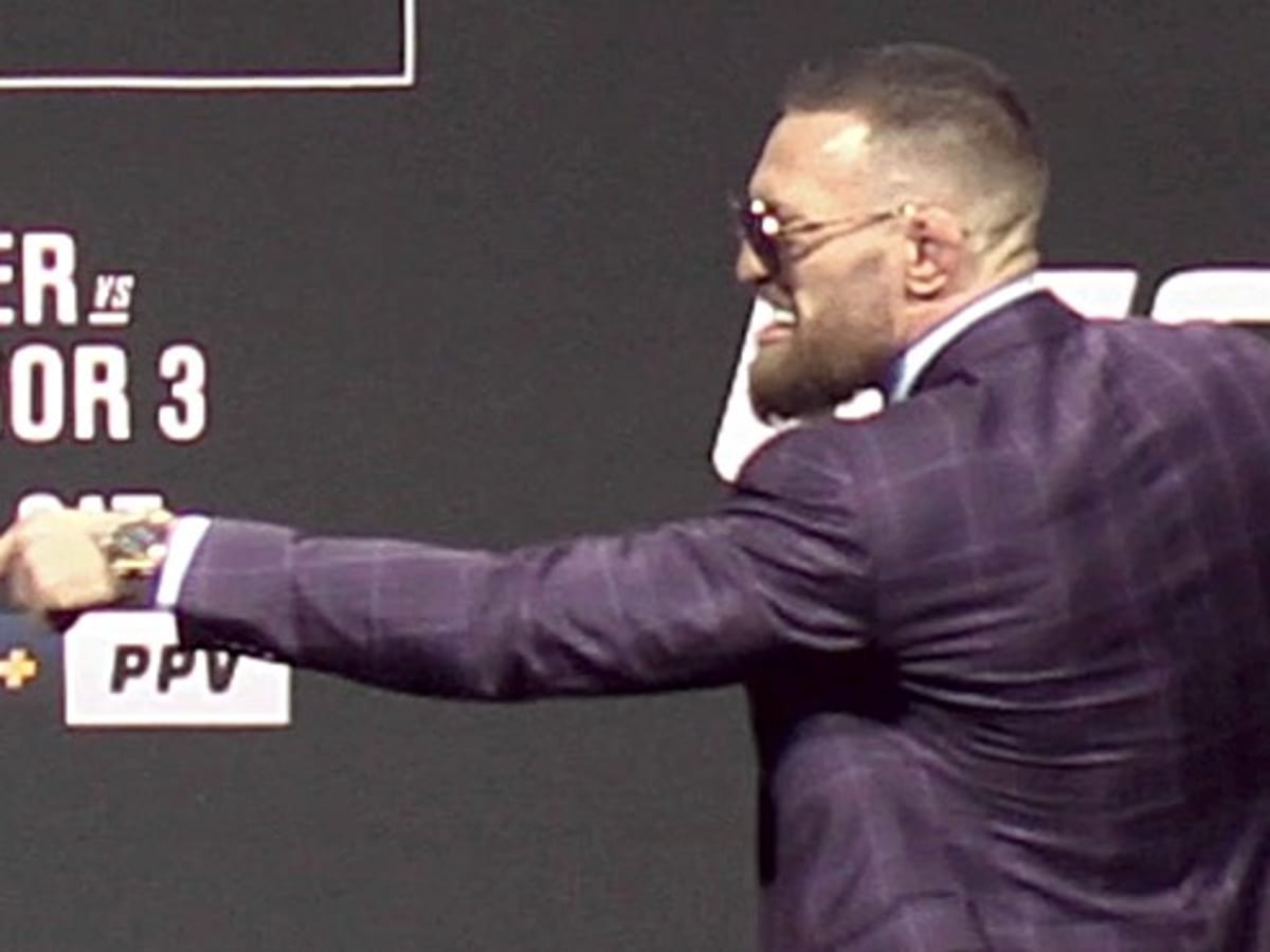 Conor McGregor steals the show at UFC news conference