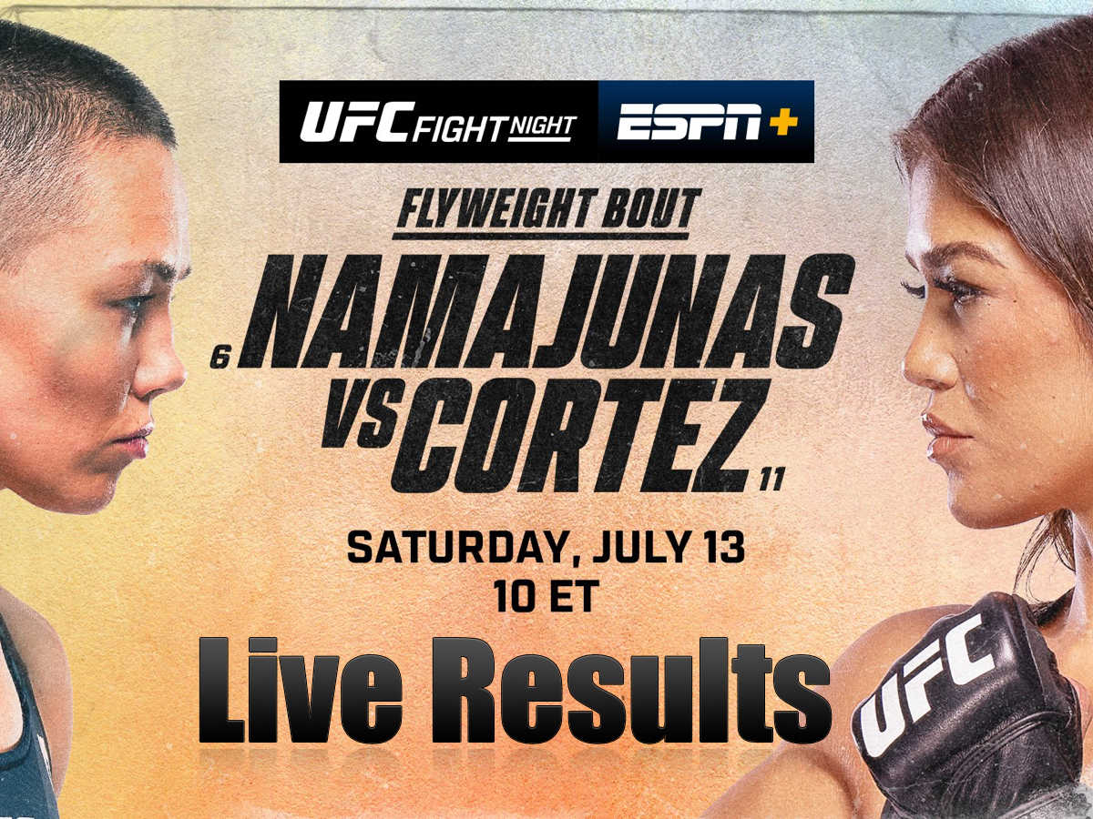 UFC Denver Results: Rose Namajunas vs. Tracy Cortez - MMAWeekly.com | UFC  and MMA News, Results, Rumors, and Videos