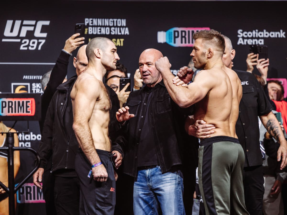 UFC 297 Ceremonial Weigh-In Video: Strickland vs Du Plessis 