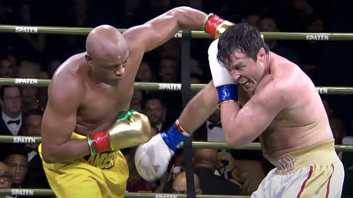 Anderson Silva vs. Chael Sonnen Exhibition Boxing Match Ends in Draw ...
