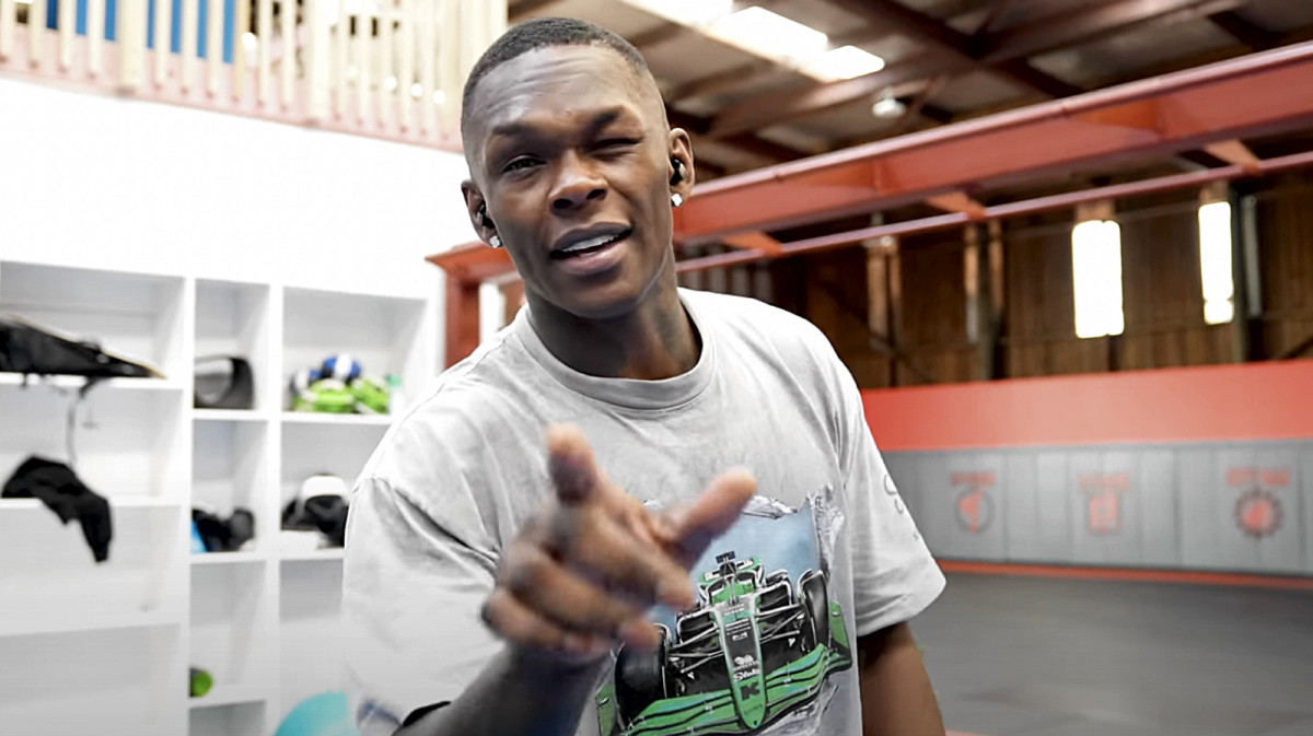 Israel Adesanya back in training camp for next fight | Video thumbnail