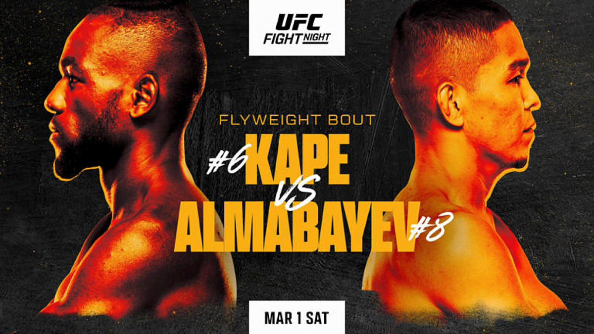 UFC Vegas 103: Kape vs. Almabayev weigh-in results