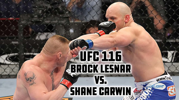 brock lesnar vs shane carwin ufc 116 classic fight video Lucha clásica de UFC: Brock Lesnar vs Shane Carwin