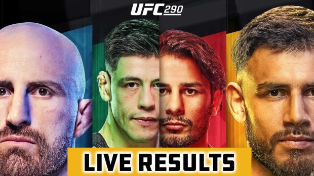 ufc 290 live results Resultados en vivo de UFC 290: Volkanovski vs. Rodríguez