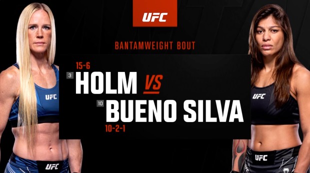 holm bueno silva ufcvegas77 Resumen de UFC Vegas 77: Holm vs. Bueno Silva
