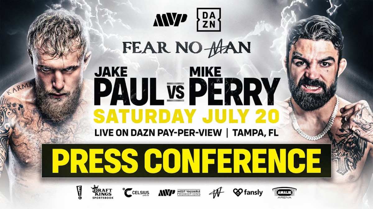 Jake Paul vs. Mike Perry Pre-Fight Press Conference