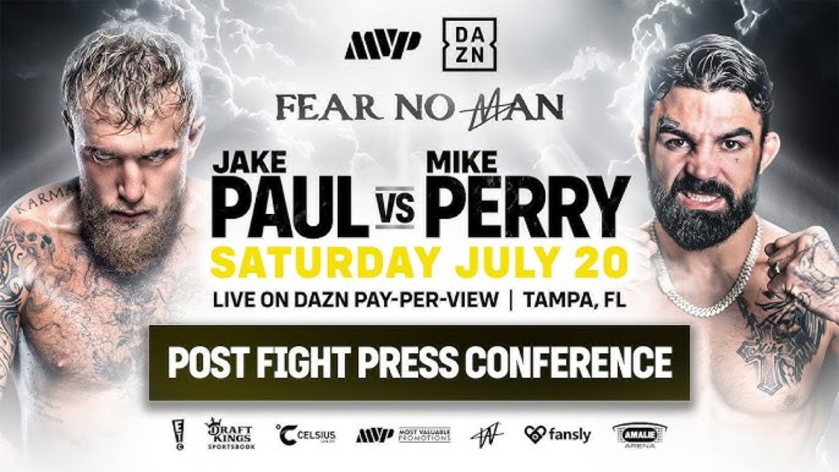 Jake Paul vs. Mike Perry Post-Fight Press Conference