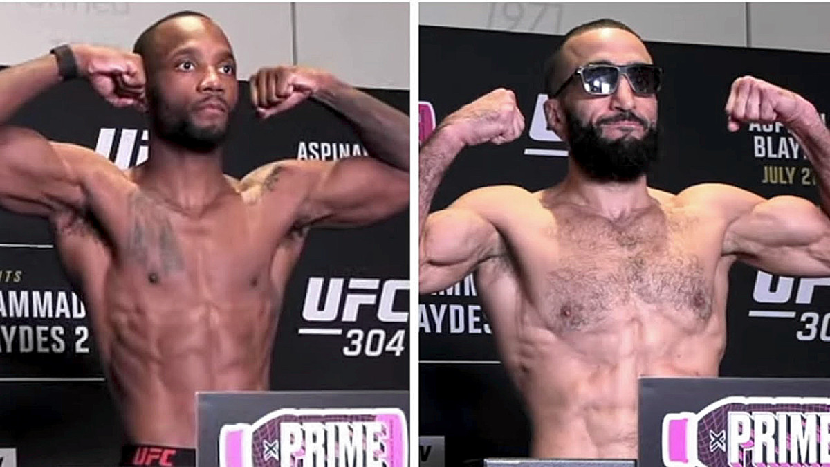 UFC 304 Main Event Weigh-In Video: Leon Edwards vs. Belal Muhammad 2