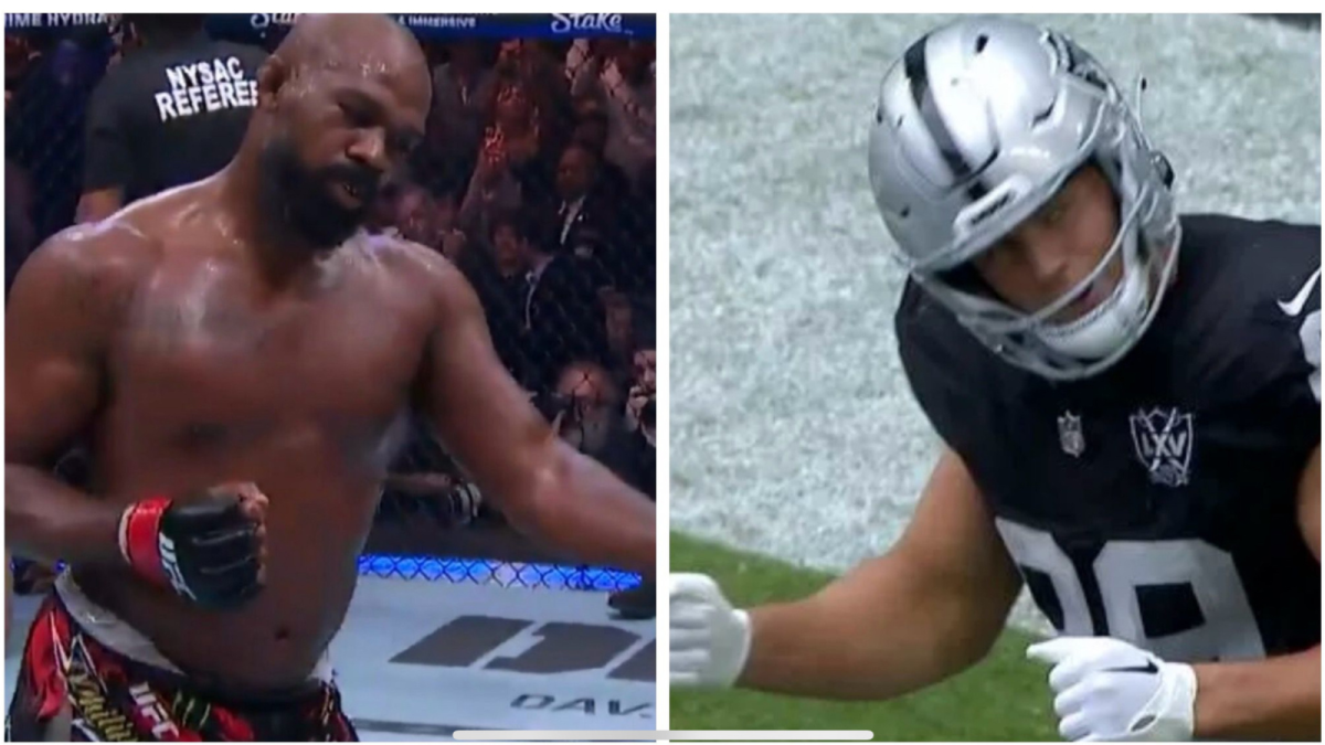 Jon Jones’ Donald Trump dance inspires NFL football viral effect