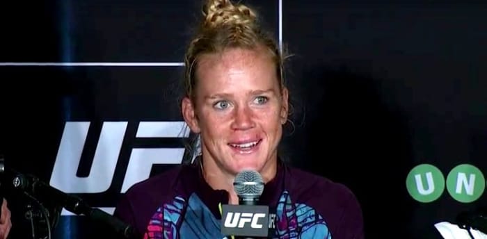 Holly Holm Ufc 193 Post Fight Video Absolutely Ronda Rousey Deserves A Rematch Mmaweekly 