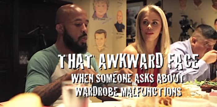 Video Paige Vanzant Gets Asked About Wardrobe Malfunctions Mmaweekly