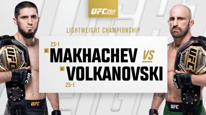 UFC 284 Highlights Video: Islam Makhachev Vs Alexander Volkanovski ...