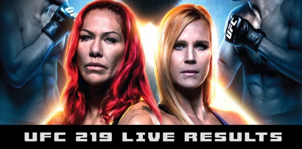 Ufc 219: Cyborg Vs. Holm Full Results And Live Fight Stats - Mmaweekly 