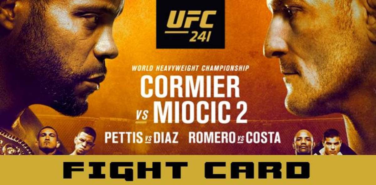 UFC 241: Cormier Vs. Miocic 2 Fight Card - MMAWeekly.com | UFC And MMA ...