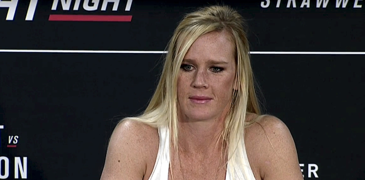 Holly Holm Ready to 'Make a Statement Again' at UFC 208 (Video ...