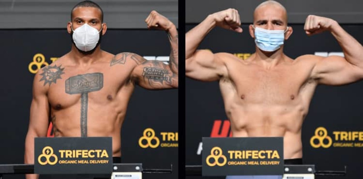 UFC Vegas 13 Weigh-in Results: Thiago Santos And Glover Teixeira Set ...