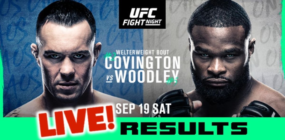 UFC Vegas 11: Covington vs. Woodley Live Results - MMAWeekly.com | UFC ...