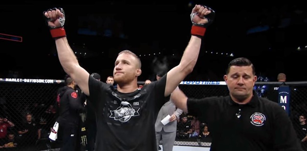 Watch Justin Gaethje Crumble James Vick: UFC Philadelphia Free Fight ...