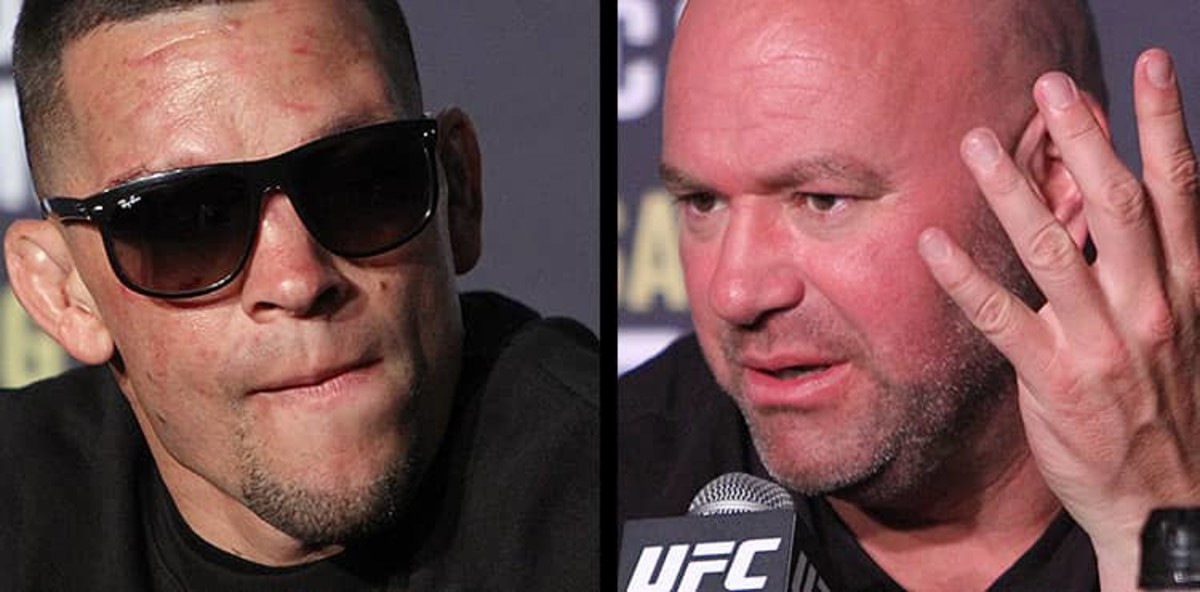 Dana White Nate Diaz Is A Conor Mcgregor Ronda Rousey Level Ufc Star Video 5327