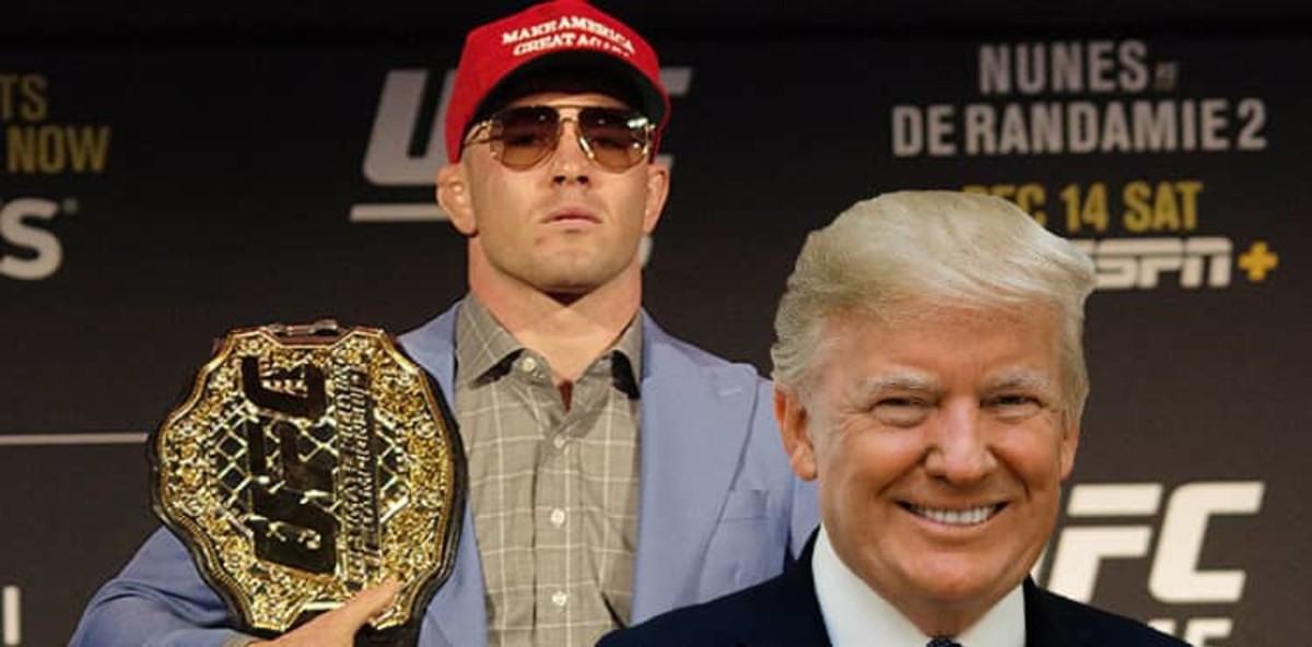 Why Didn't Colby Covington Sit With President Donald Trump At UFC 244 ...