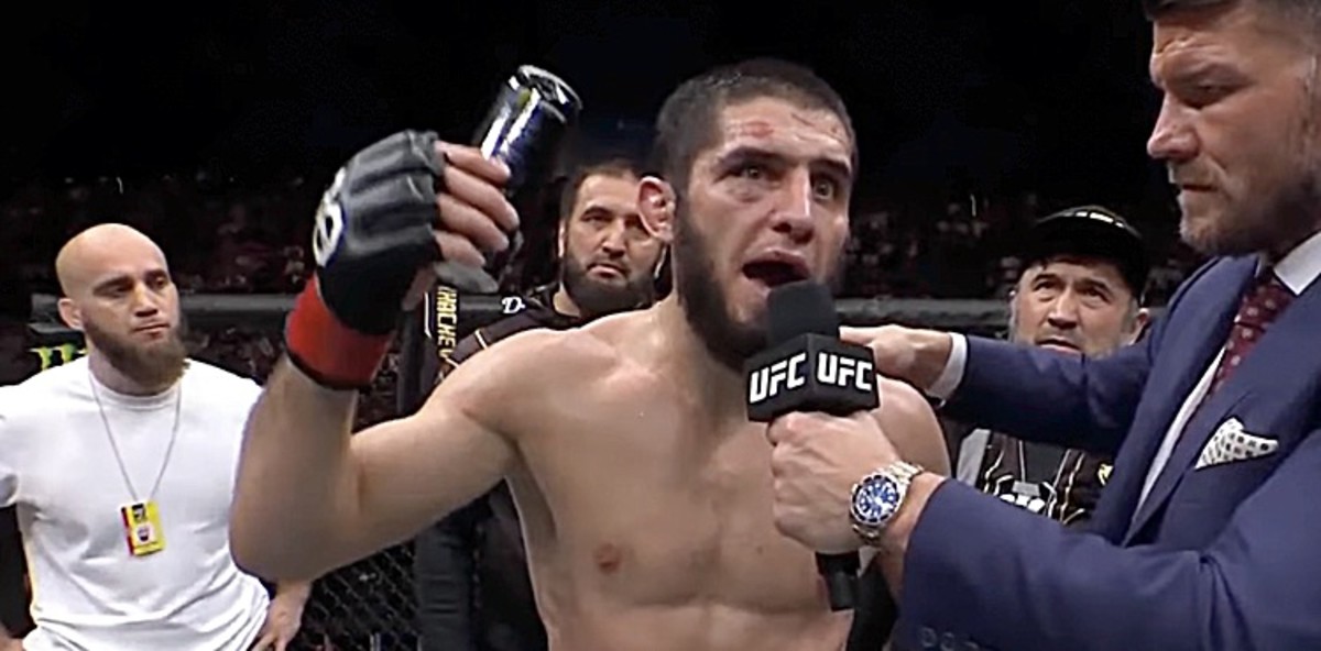 Islam Makhachev UFC 284 Octagon Interview: 'I am the best fighter in ...