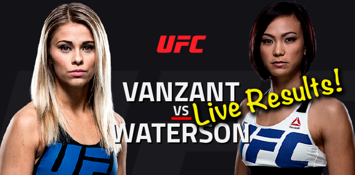 UFC on FOX 22: VanZant vs. Waterson Live Results and Fight Stats ...