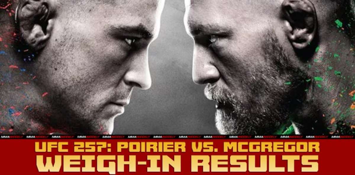 UFC 257 Weigh-in Results: Conor McGregor First To The Scale For Dustin ...