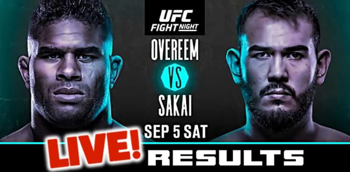 UFC Vegas 9: Overeem vs. Sakai Live Results - MMAWeekly.com | UFC and ...