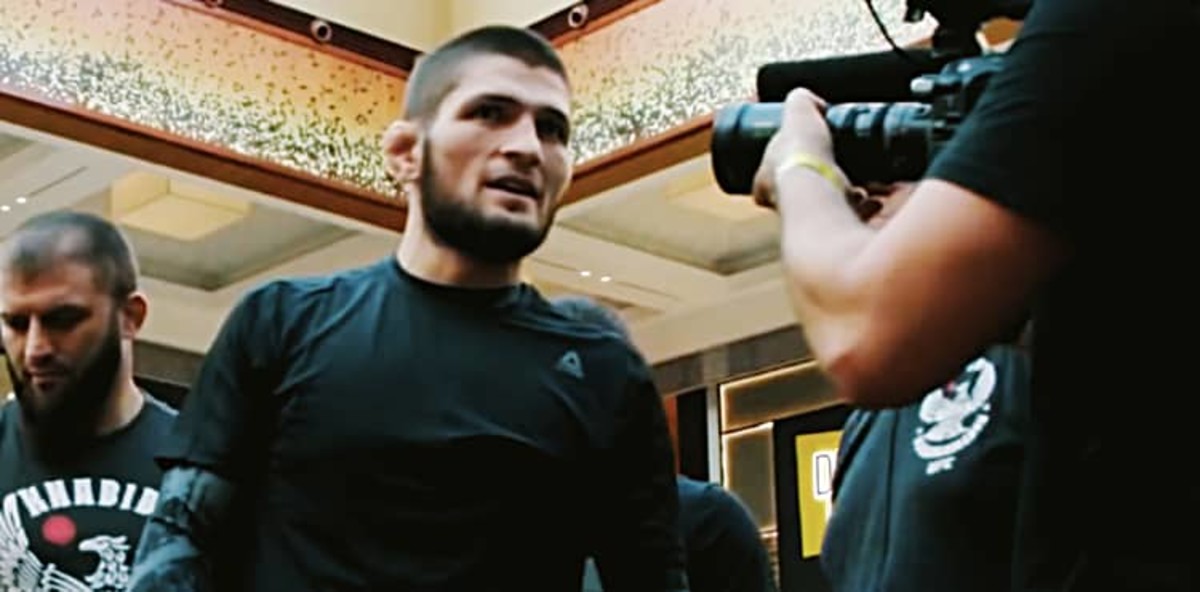 Khabib Nurmagomedov UFC 242 Open Workout: 'I Don't Want To Jump ...