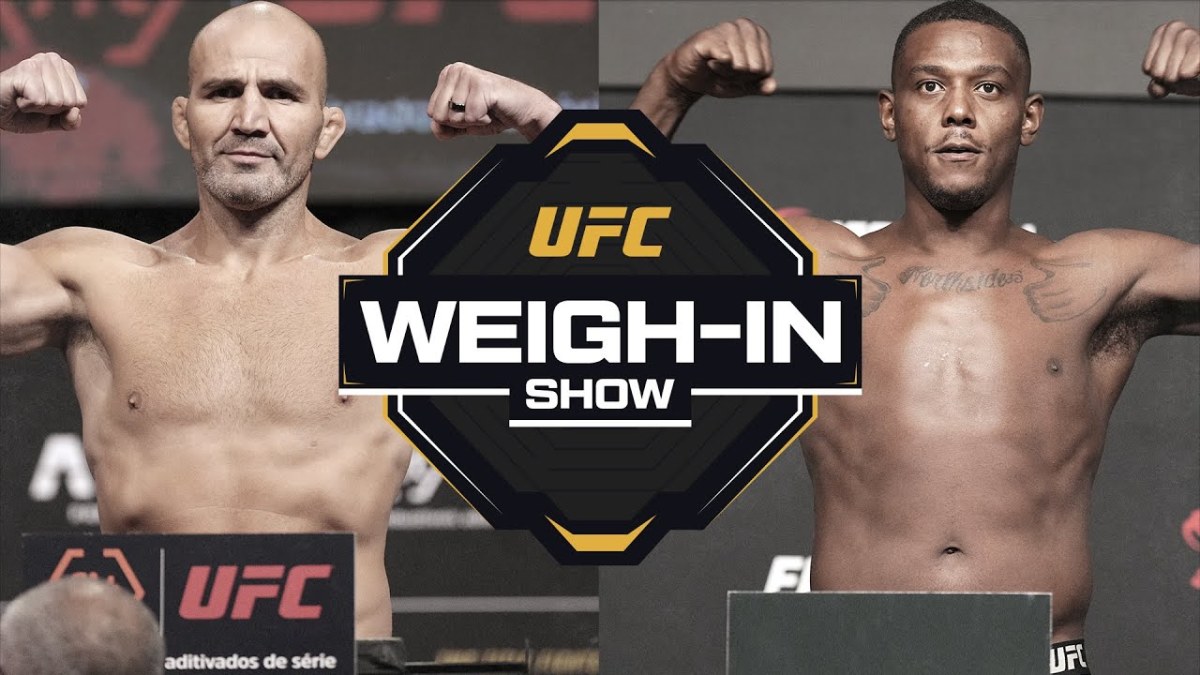 Ufc Teixeira Vs Hill Official Weigh In Results Mmaweekly Com