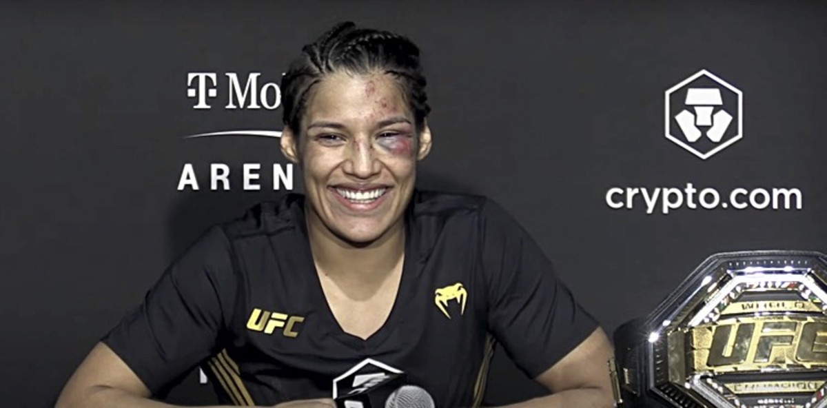 Julianna Pena: 'I Gave Birth. I Am The First Mom Champ' | UFC 269 Video ...