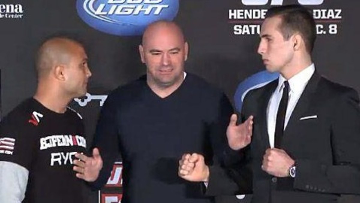 BJ Penn and Rory MacDonald's Fight Before the Fight Heats Up (UFC on ...