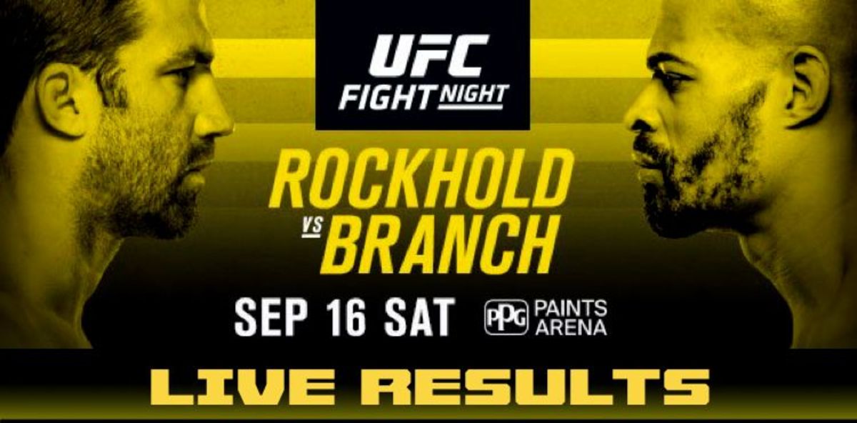 UFC Fight Night 116: Rockhold vs. Branch Live Results and Fight Stats ...