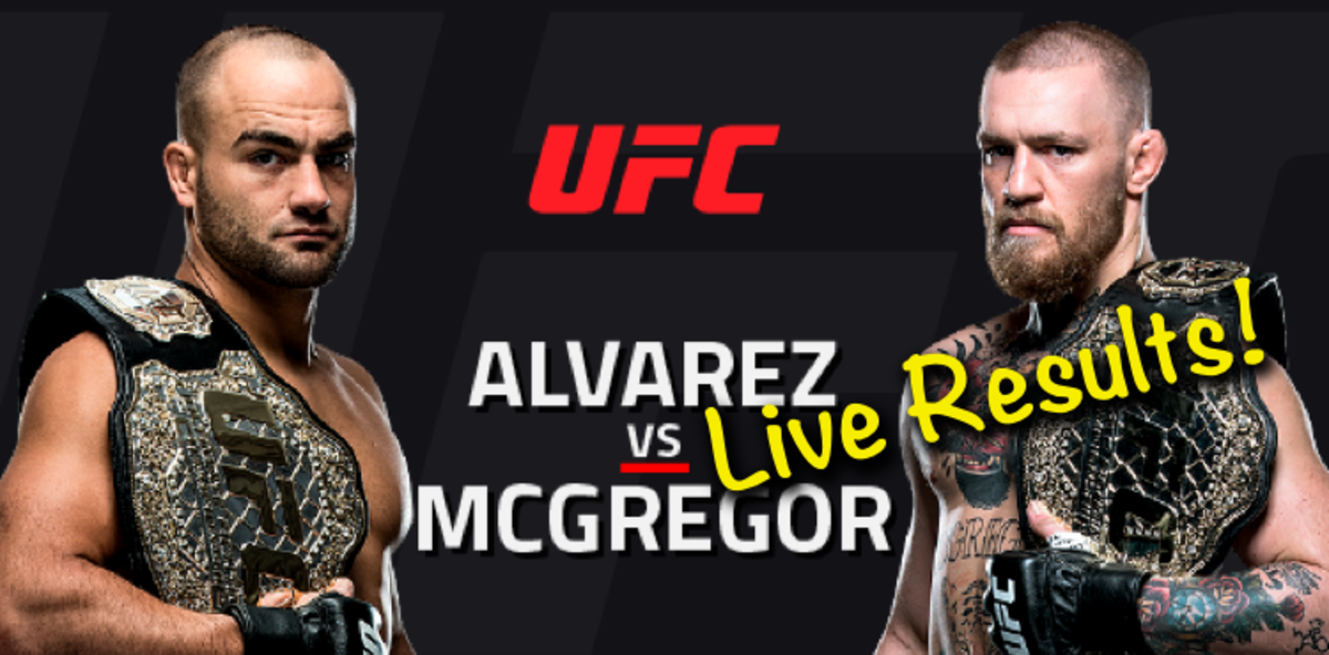 Ufc 205 Alvarez Vs Mcgregor Live Results And Fight Stats Ufc And Mma News