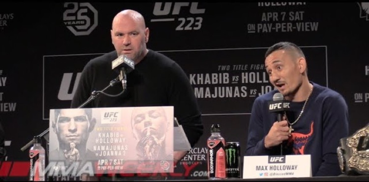 Dana White May Allow Max Holloway To Defend Two Titles Unlike Conor ...