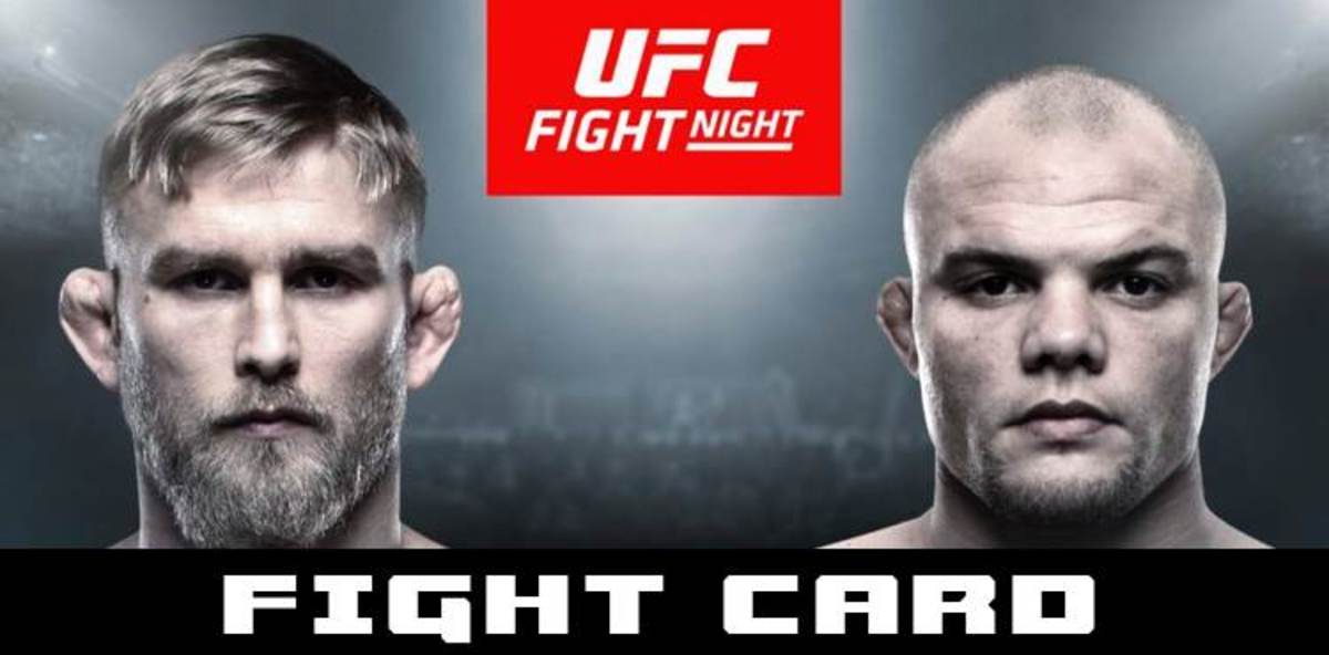 UFC Fight Night on ESPN 11 Gustafsson vs. Smith MMAWeekly