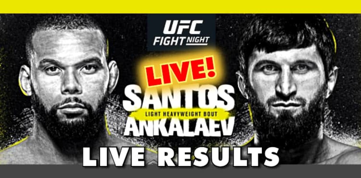 UFC Fight Night: Santos vs Ankalaev Results