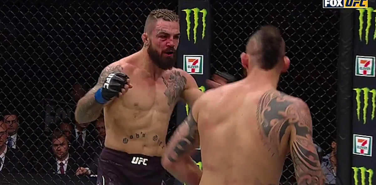 Santiago Ponzinibbio Gets The Win in War with Mike Perry (UFC on FOX 26 ...