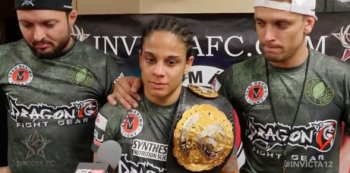 Livia Renata Souza: 'It's My Time; It's My Belt' (Invicta FC 12 Post ...