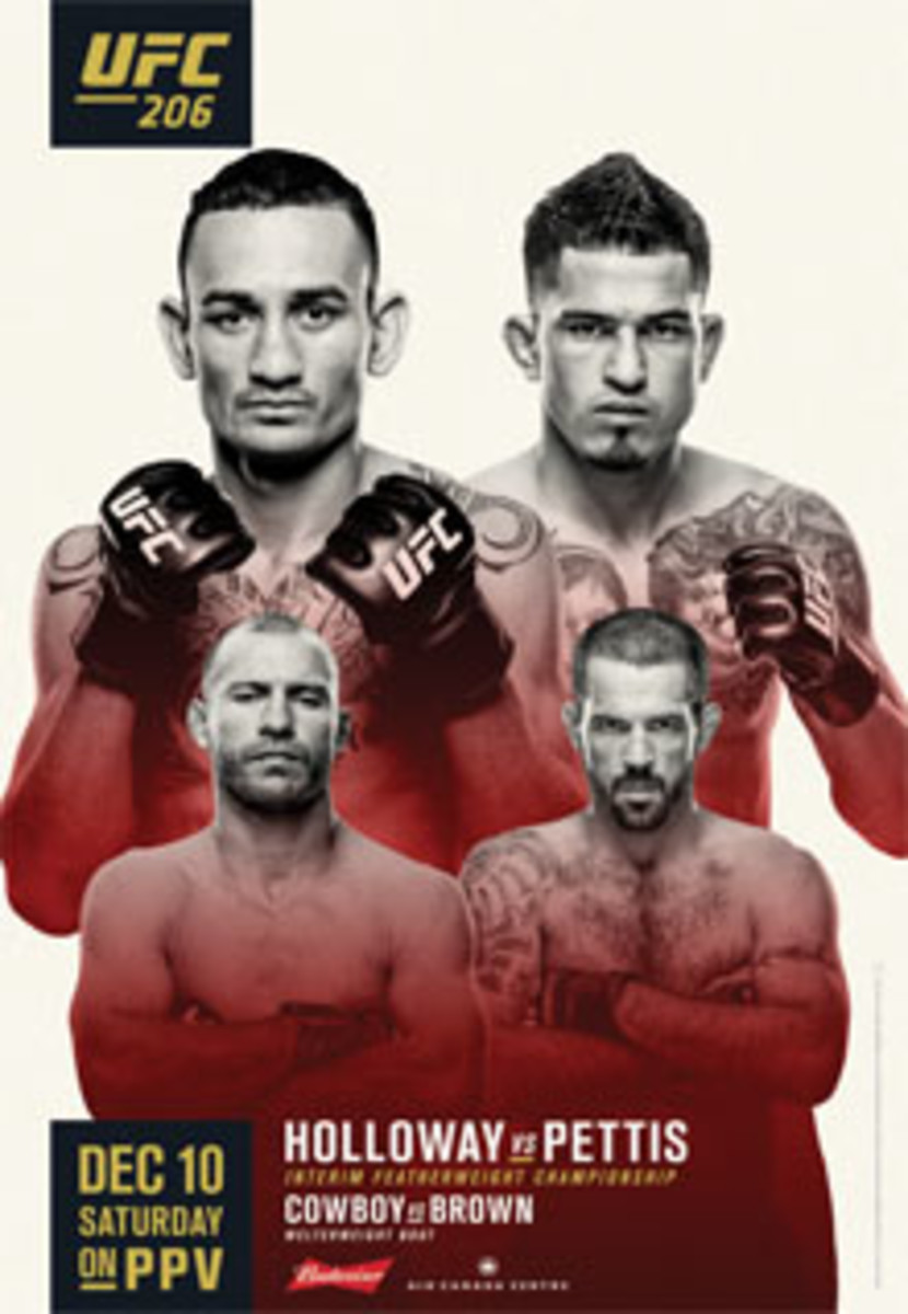 UFC 206: Holloway Vs. Pettis Fight Card And Event Page - MMAWeekly.com ...