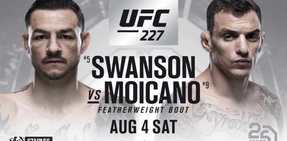 Cub Swanson Faces Renato Moicano at UFC 227 - MMAWeekly.com | UFC and ...