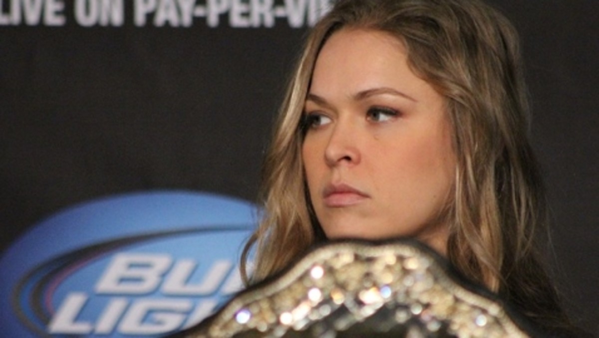 Every Time She Fights, Ronda Rousey Wants People to Have Doubt (UFC 168 ...