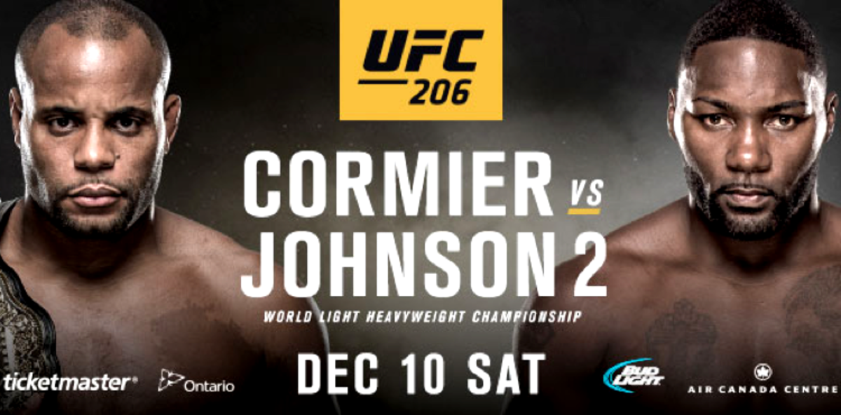 Injury Forces UFC 206 Bout Cancellation - MMAWeekly.com | UFC and MMA ...