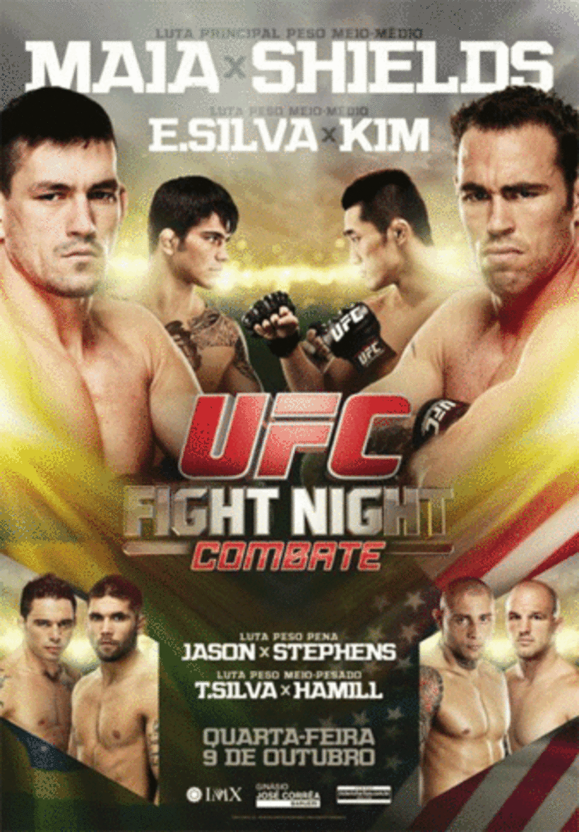 UFC Fight Night 29 Maia vs. Shields Fight Card UFC