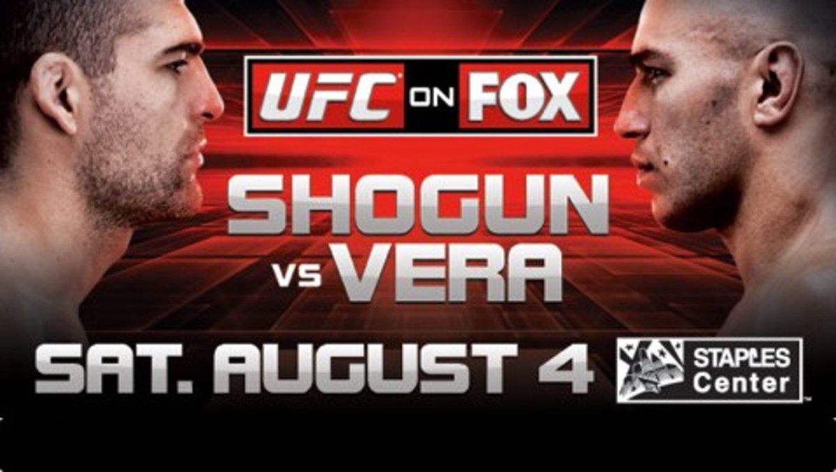 UFC on Fox 4: Shogun vs. Vera Live Results and Play-by-Play - MMAWeekly ...