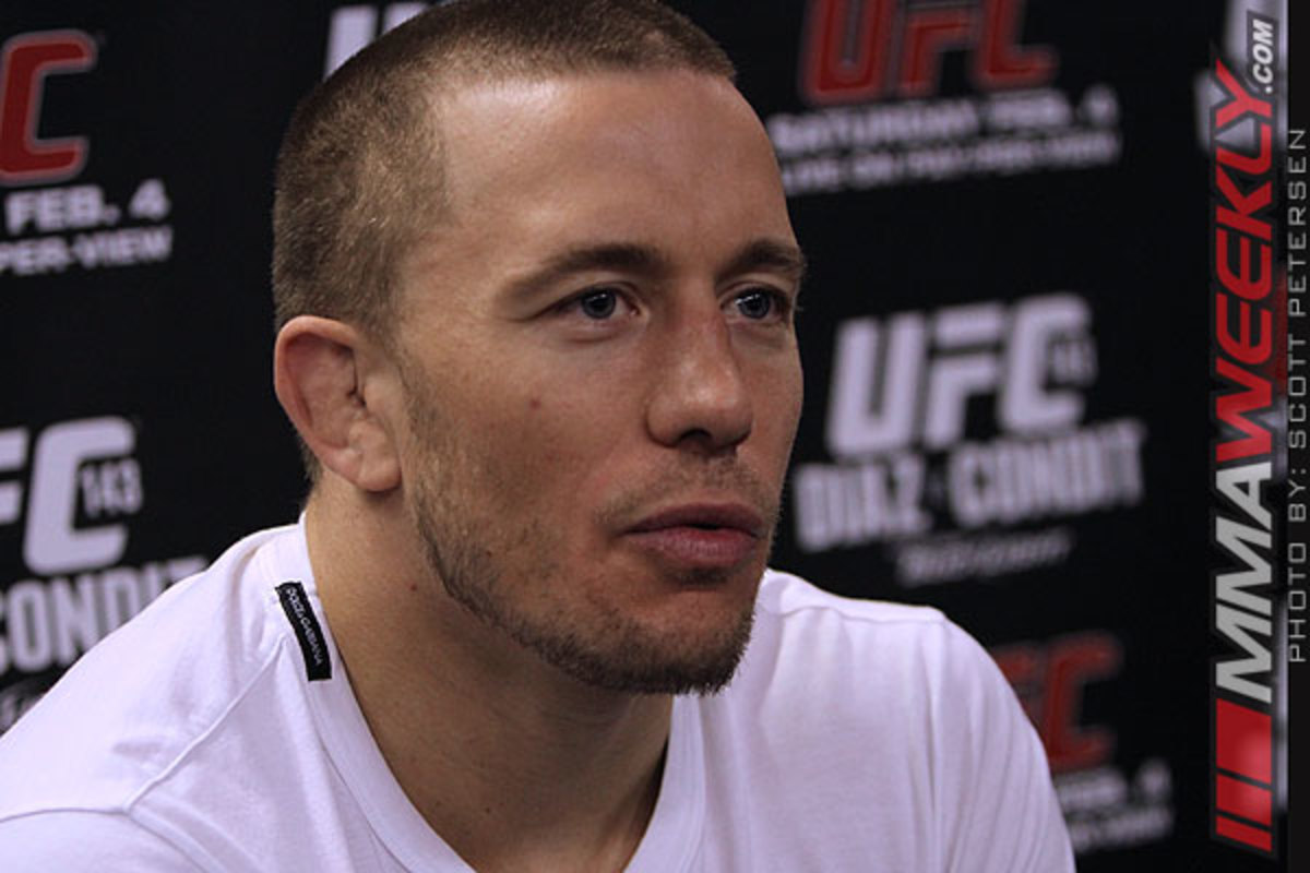 GSP Opens As 3 To 1 Favorite Over Condit - MMAWeekly.com | UFC And MMA ...