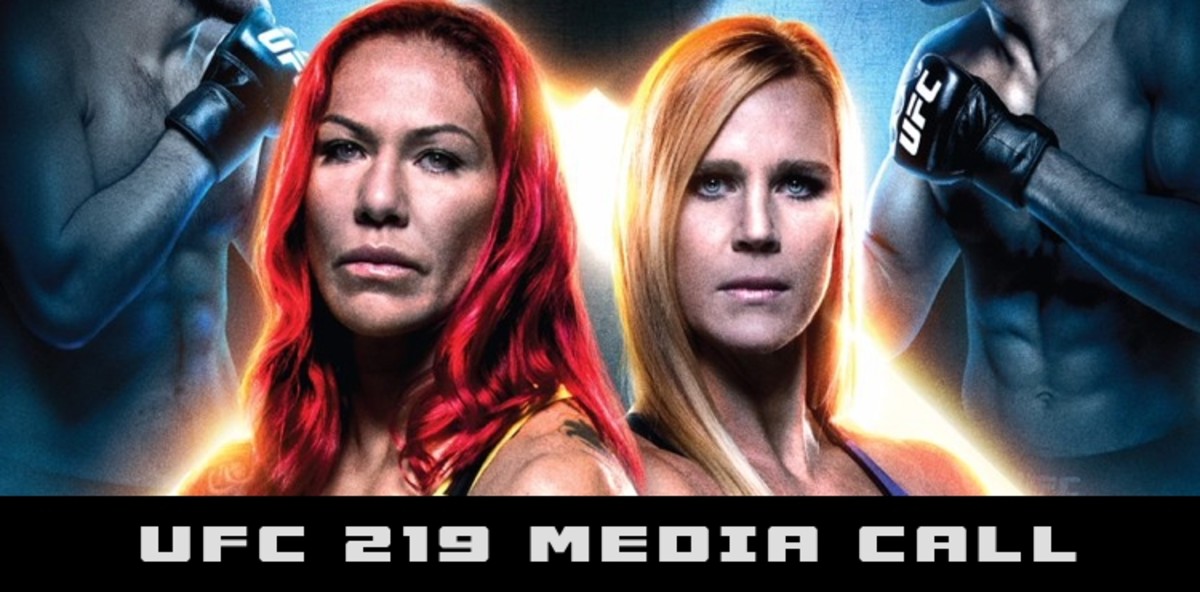 UFC 219: Cris Cyborg and Holly Holm Media Conference Call Replay ...