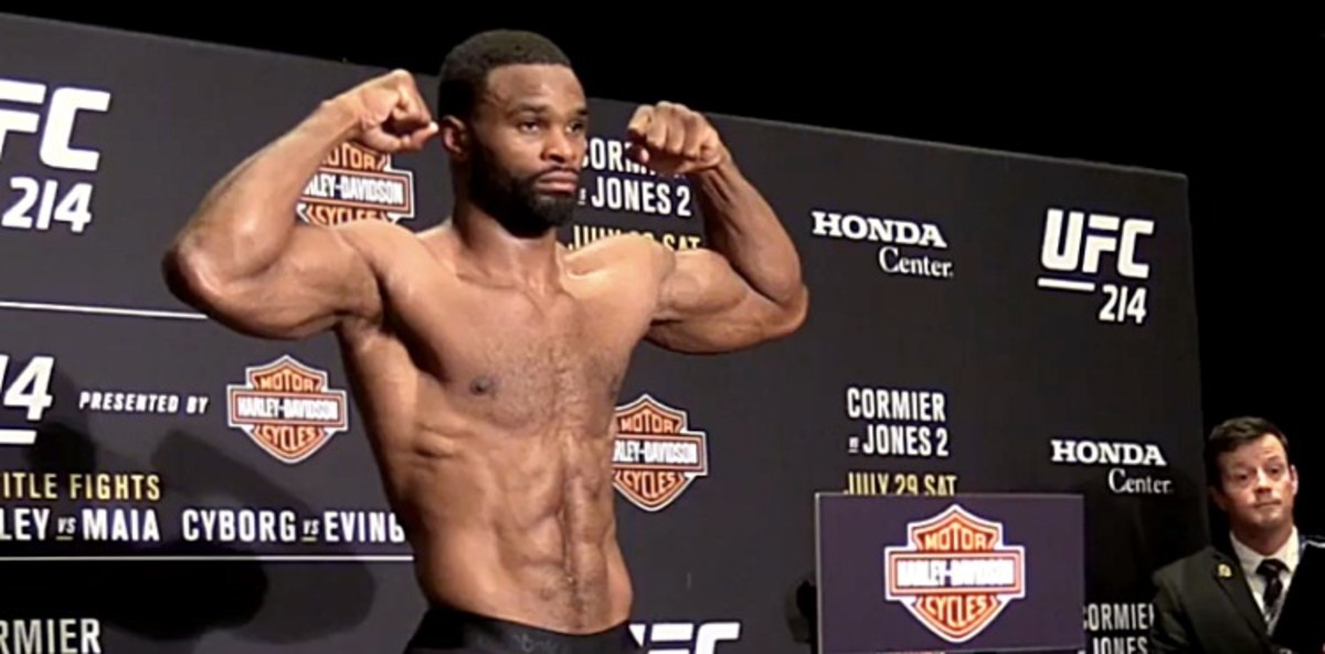 Tyron Woodley Believes Fighters Who Miss Weight By More Than 5 Pounds ...