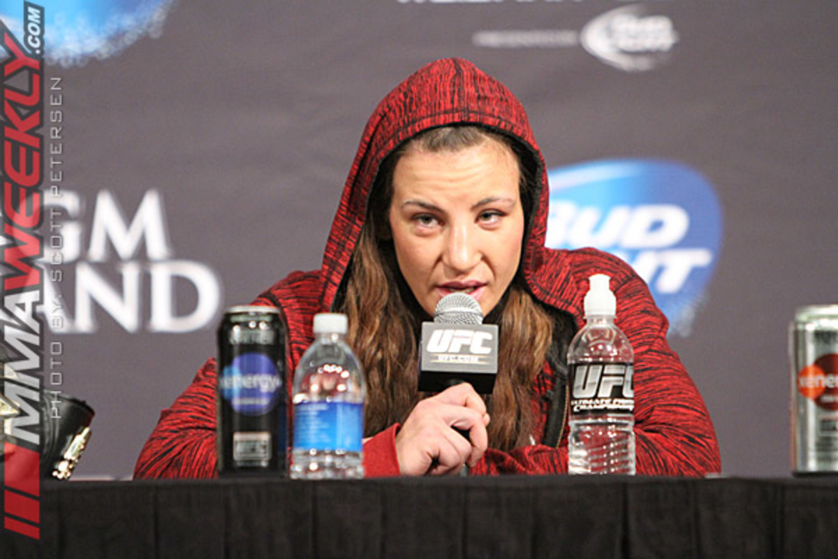 Miesha Tate S Ufc 168 Backstage Video Interview Ufc And Mma News Results