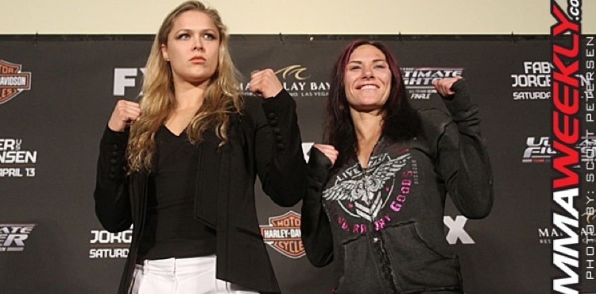 Ronda Rousey Vs. Cat Zingano Was Pushed Back Because Of A Back Injury ...